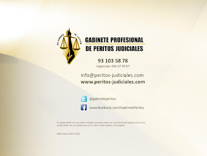 Gabinete Profesional de Peritos Judiciales